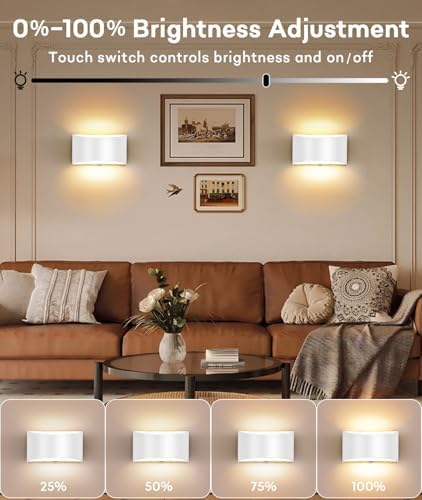 Lightess Hardwired Wall Sconce Set of 2 - Image 2