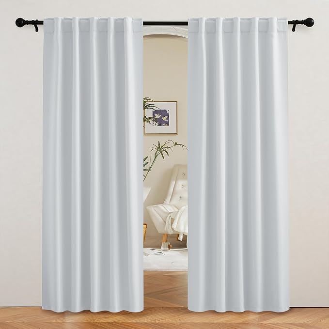 RYB HOME Blackout Curtains for Bedroom, Privacy Thermal Insulating Window by RYBHOME
