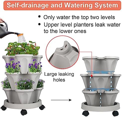 GameXcel Vertical Planter Tower - Image 4