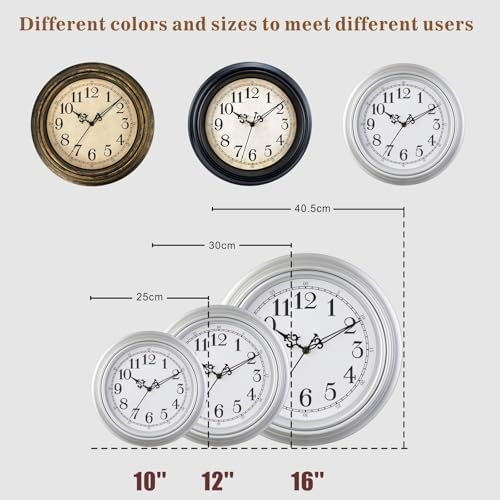 Plumeet Retro Wall Clock - Image 6