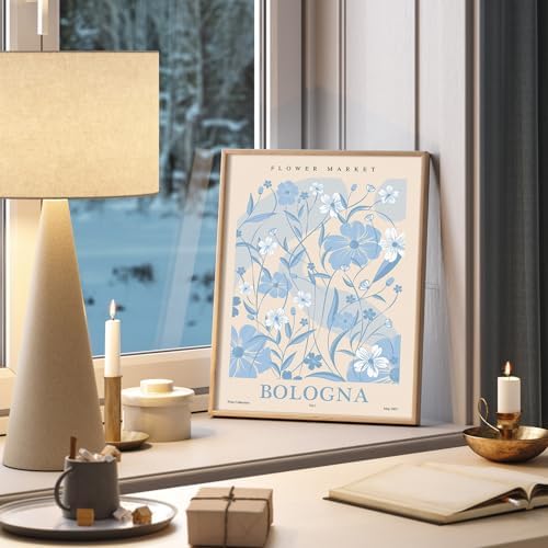 Habseligkeit Blue Master Wall Art Prints, Abstract Matisse Wall Art Exhibition - Image 3