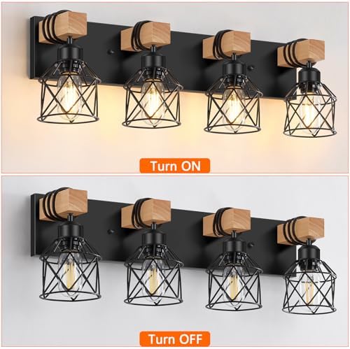 FadimiKoo 4-Light Bathroom Vanity Light Fixtures - Image 3