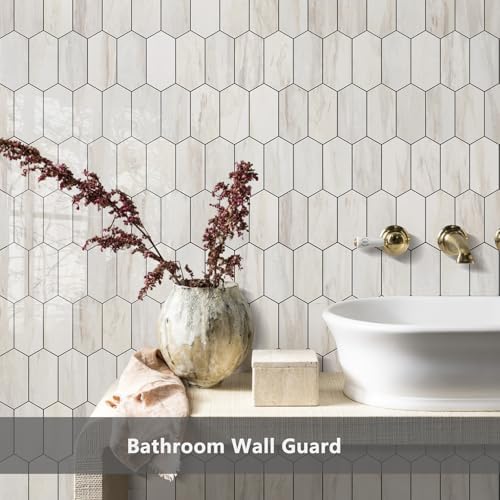 Vamos Tile Long Hexagon Peel and Stick Backsplash Tile - Image 4