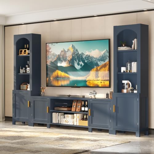 94" W 3-Piece Entertainment Center by IBLUCTRY