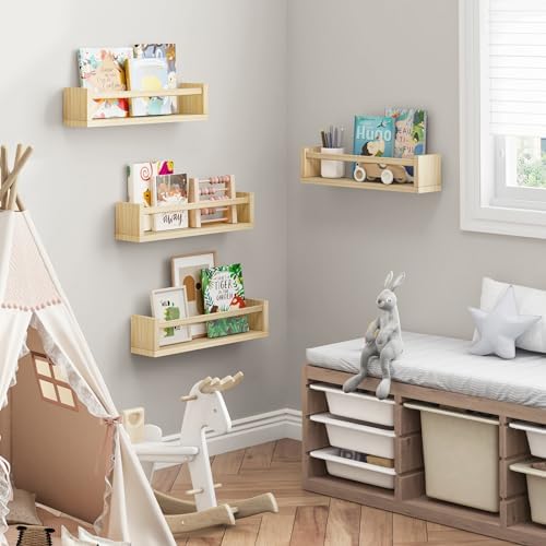 Fixwal Floating Nursery Book Shelves - Image 3