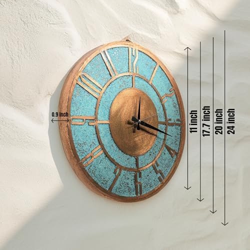 Handmade Copper Wall Clock Artisan Touch in Every Piece - Image 6