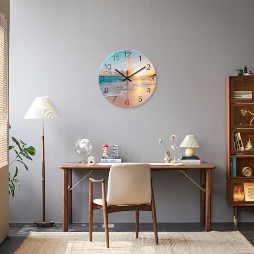 Beach Wall Clocks Battery Operated 16 Inches or Larger - Image 3