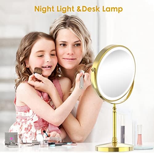 DEIOVWXS Makeup Mirror, Rechargeable Vanity Mirror - Image 6