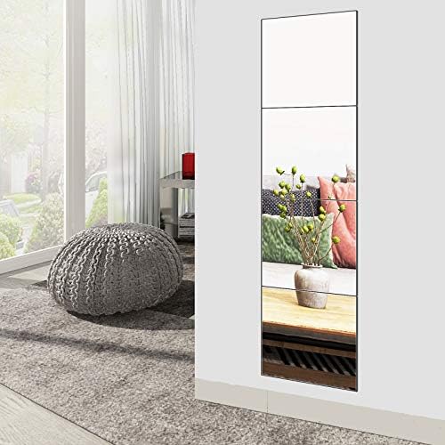 Glass Full Length Wall Mirror Tiles - Image 2