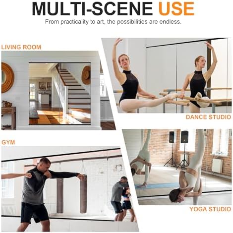Delma Home Gym Mirror, Large Full Body - Image 6