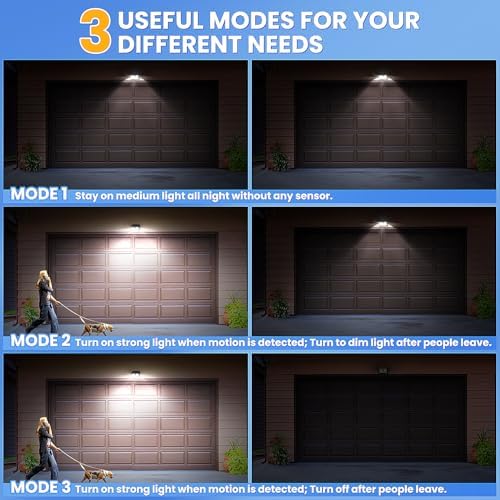 Solar Motion Sensor Outdoor Lights, Super Bright Solar Lights Outdoor Waterproof - Image 5