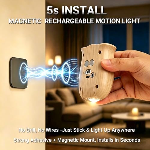 Sensor Motion Night Light: Cute Rechargeable Owl Lamp - Image 5
