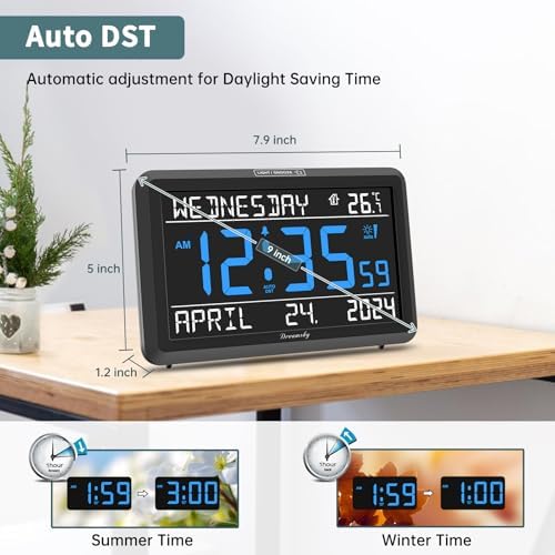 DreamSky Large Digital Clock - Image 6