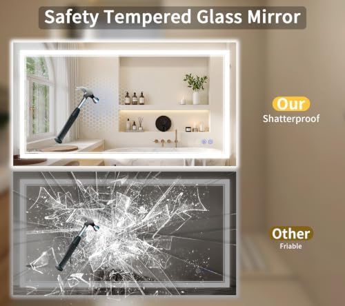 40"x48" LED Bathroom Mirror - Image 6