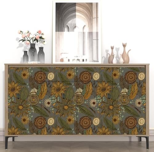 Laatse Boho Wallpaper Peel and Stick 17.5"x118" - Image 3