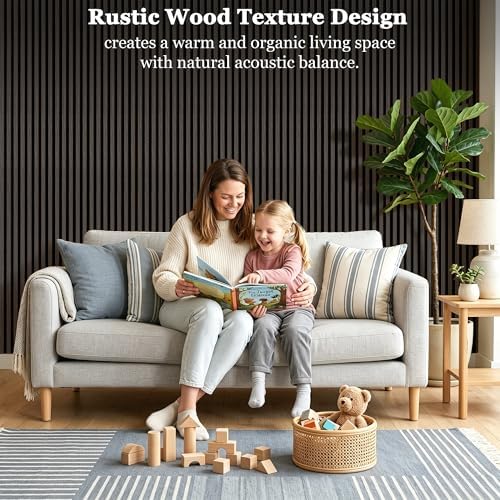 4-Pack Wood Veneer Acoustic Wall Panels Decorative Acoustical Panel - Image 6