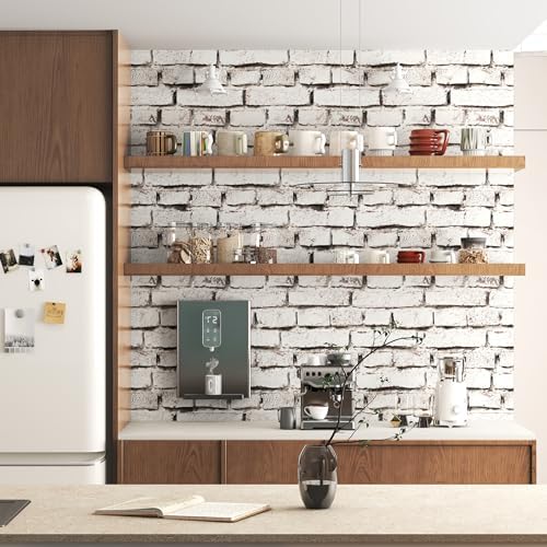 tiltil Brick Peel and Stick Wallpaper Faux Brick Wallpaper 17.7" × 197" - Image 4