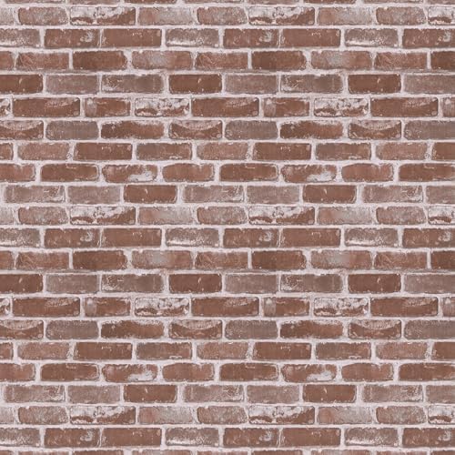 Timeet Red Brick Wallpaper Peel and Stick Wall Paper Self Adhesive Removable by Timeet