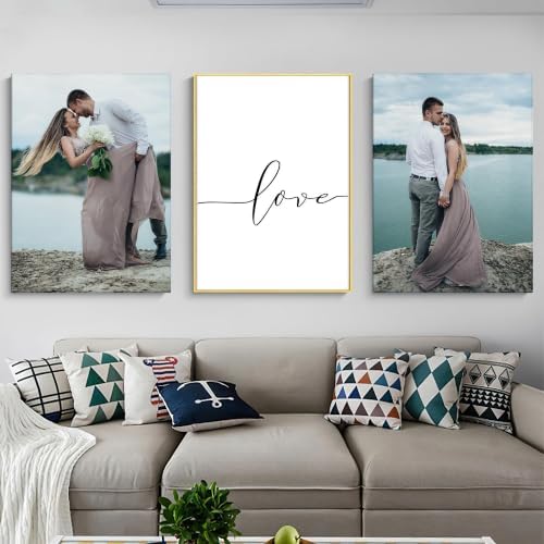 Custom Canvas Prints Personalized Photo Wall Art Decor Gifts Framed 10x10 - Image 5