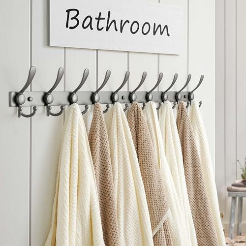 Dseap Coat Rack Wall Mount 37 Inch, Heavy Duty 12-Gauge Base vs Flimsy 1mm - Image 5