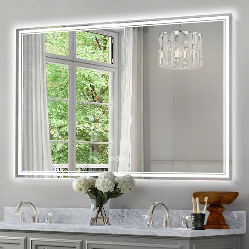 Ratsamee 48"x30" LED Bathroom Mirror by RATSAMEE