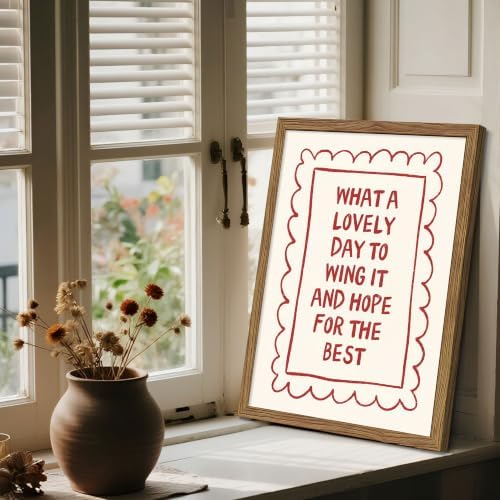 ZXXYWA Inspirational Quote Canvas Wall Art, Minimalist Typography Artwork - Image 2