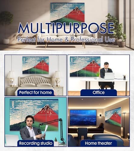 PINWELIFE® Masterpiece Acoustic Art Panels, Decorative Acoustic Wall Art - Image 6