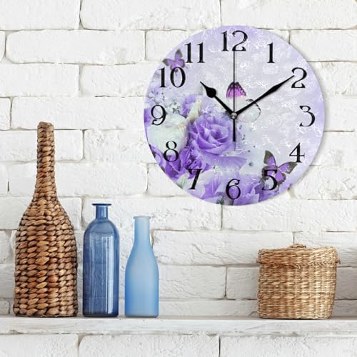 Butterfly Wall Clock - Image 3