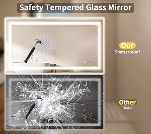 32"x48" LED Bathroom Mirror - Image 6