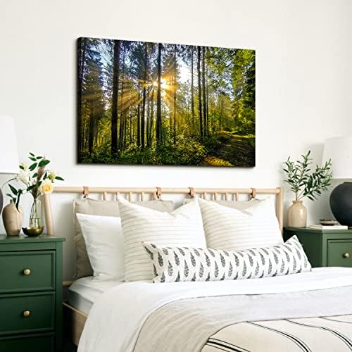 Large Forest Landscape Wall Art - Image 5