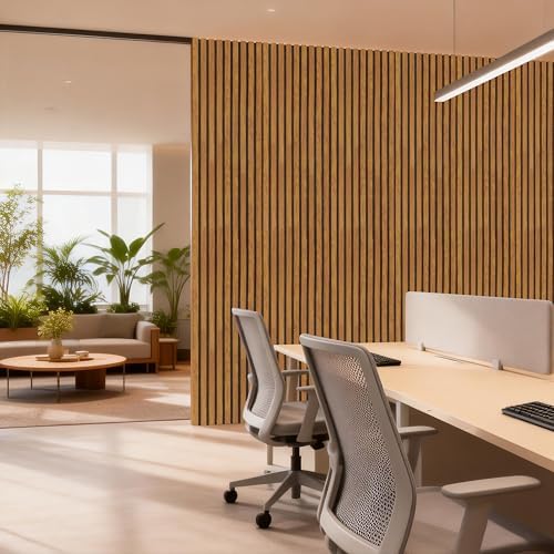 Luxdecor Acoustic Wood Slat Wall Panels - Image 7