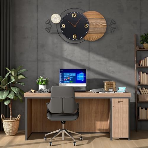 39X20 inch Extra Large Modern Wall Clock - Image 4