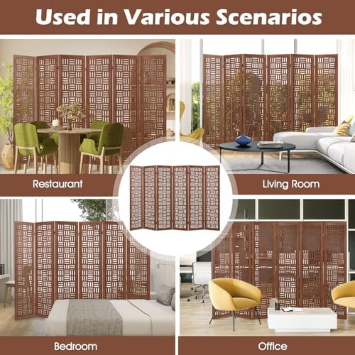 GIANTEX 6 Panel Folding Room Divider - Image 4