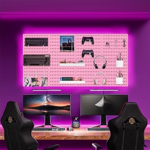 Pegboard Combination Kit for Wall Organizer, Wall Mounted Peg Board Kits for - Image 2