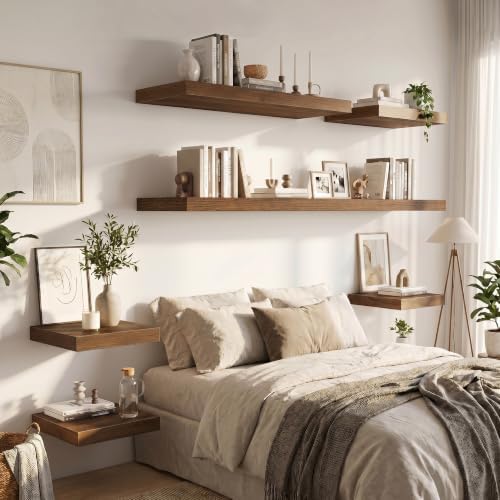 Vivelove 12 in Deep Floating Shelves 60x12” Set of 1 - Image 2