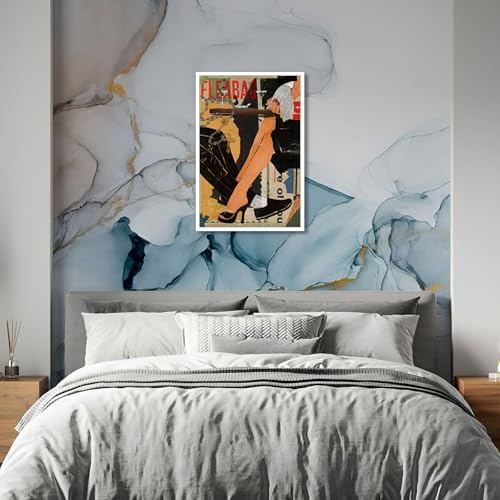 Retro I Love You It Will Pass Canvas Wall Art White Cheers Cocktail Wall Decor - Image 3