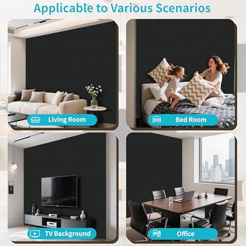 EVERECO 12 Pack Large Acoustic Wall Panels, 47.2 x 23.6 x 0.4 Inch, - Image 6