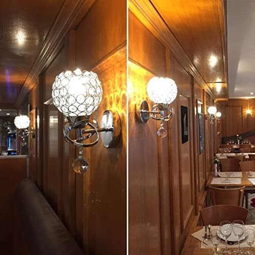 TISLYCO Silver Crystal Sconces - Image 4