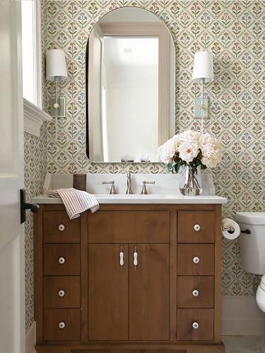 Dimoon Vintage Peel and Stick Wallpaper Retro Botanical Contact Paper Farmhouse - Image 6