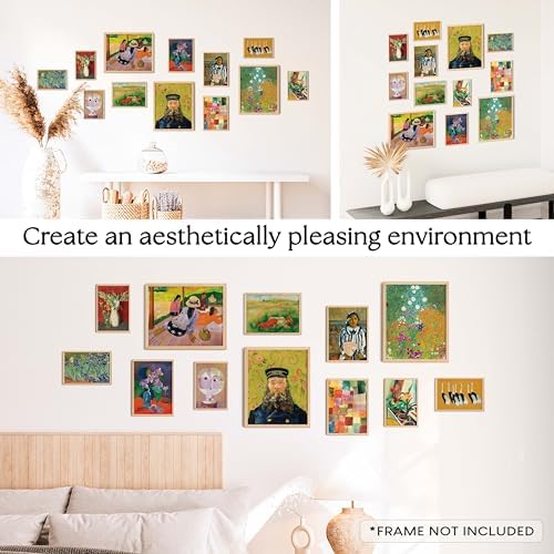 97 Decor Eclectic Wall Art Set, 12 Colorful Gallery Prints - Image 5