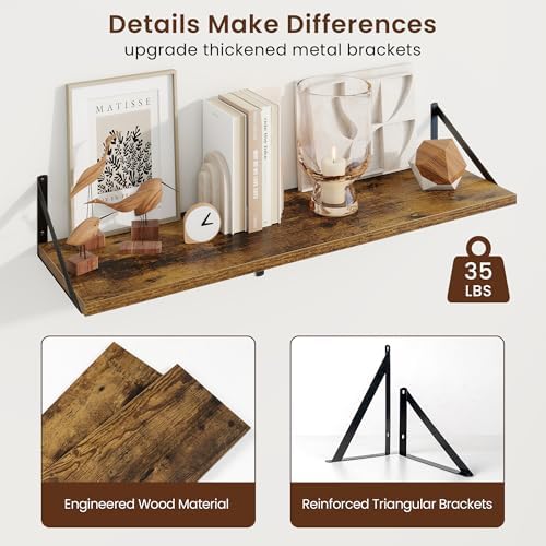Axeman Deep Floating Shelves - Image 5