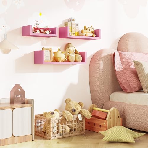 SRIWATANA Pink Floating Shelves - Image 4