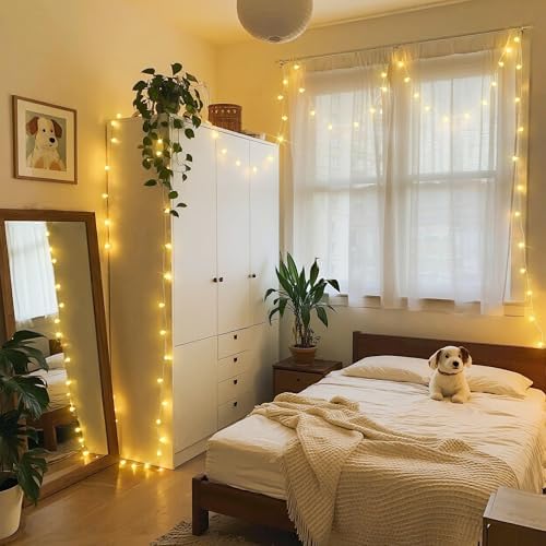 JMEXSUSS Globe String Lights Indoor Color Changing Christmas Lights Plug in - Image 5