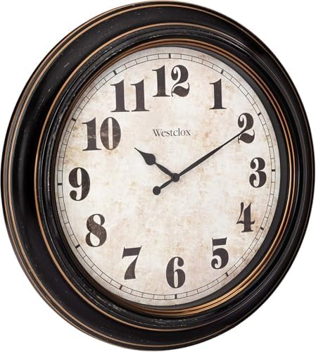 Westclox Traditional Large Wall Clock Battery-Operated Clock - Image 2
