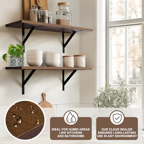 Tectocker-DOU 24" Long Floating Book Shelves - Image 4