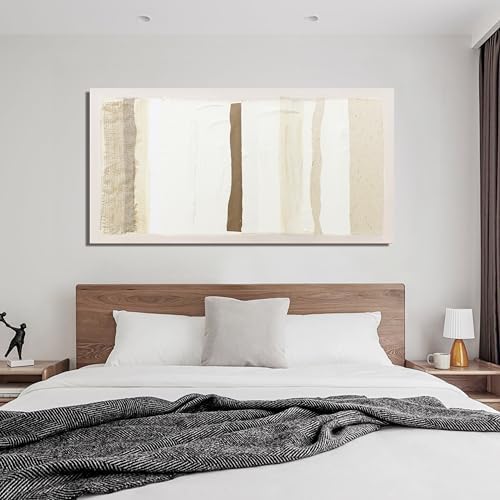 Neutral Wall Art Brown And White Wall Art Decor Artwork - Image 4