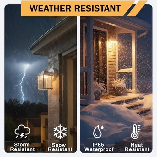 LIT-PaTH Outdoor Wall Light Fixture, LED 3000K, 1 Pack - Image 4