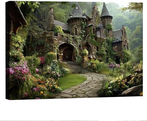 Serene Landscape Canvas Wall Art by Unknown