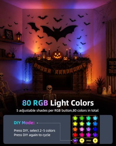 EZVALO RGB Indoor Spotlights, LED Accent Lights, Wall Decor Uplights. - Image 3