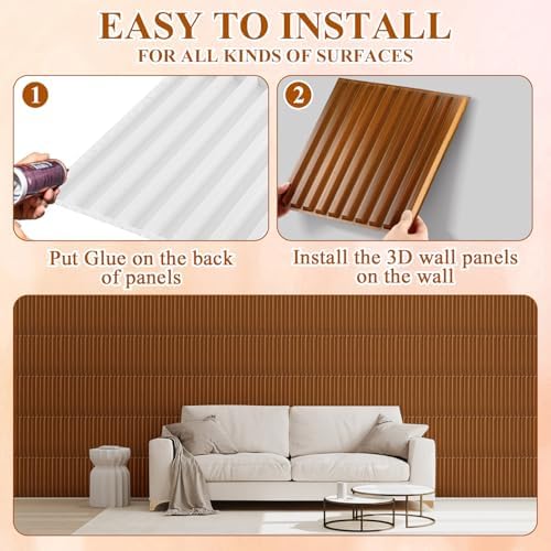 Nuanchu 32 Pcs 3D Wall Panels - Image 4